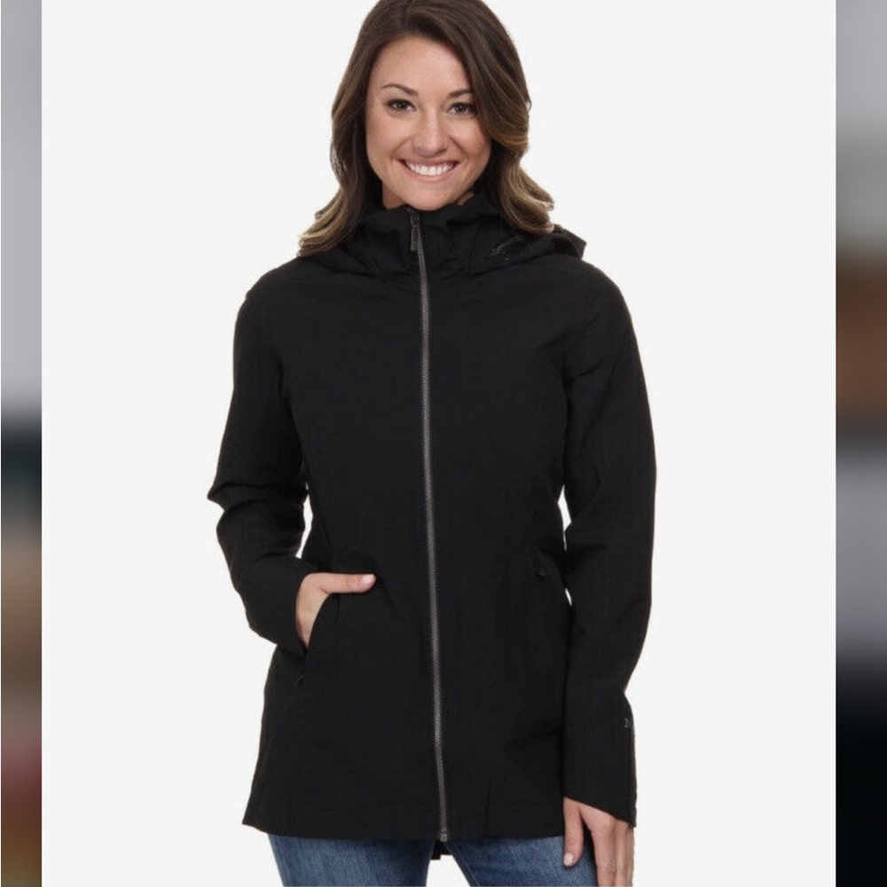 MARMOT black jacket coat waterproof style 35780 LEA RAIN JACKET